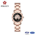 Nueva moda 316L acero inoxidable 3ATM joyería resistente al agua reloj de pulsera